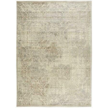 NOURISON Graphic Illusions Area Rug Collection Ivory 7 Ft 9 In. X 10 Ft 10 In. Rectangle 99446131591